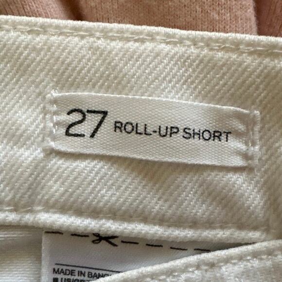 Banana Republic Premium Denim Roll-Up Short Size 27 Shorts - Picture 4 of 4